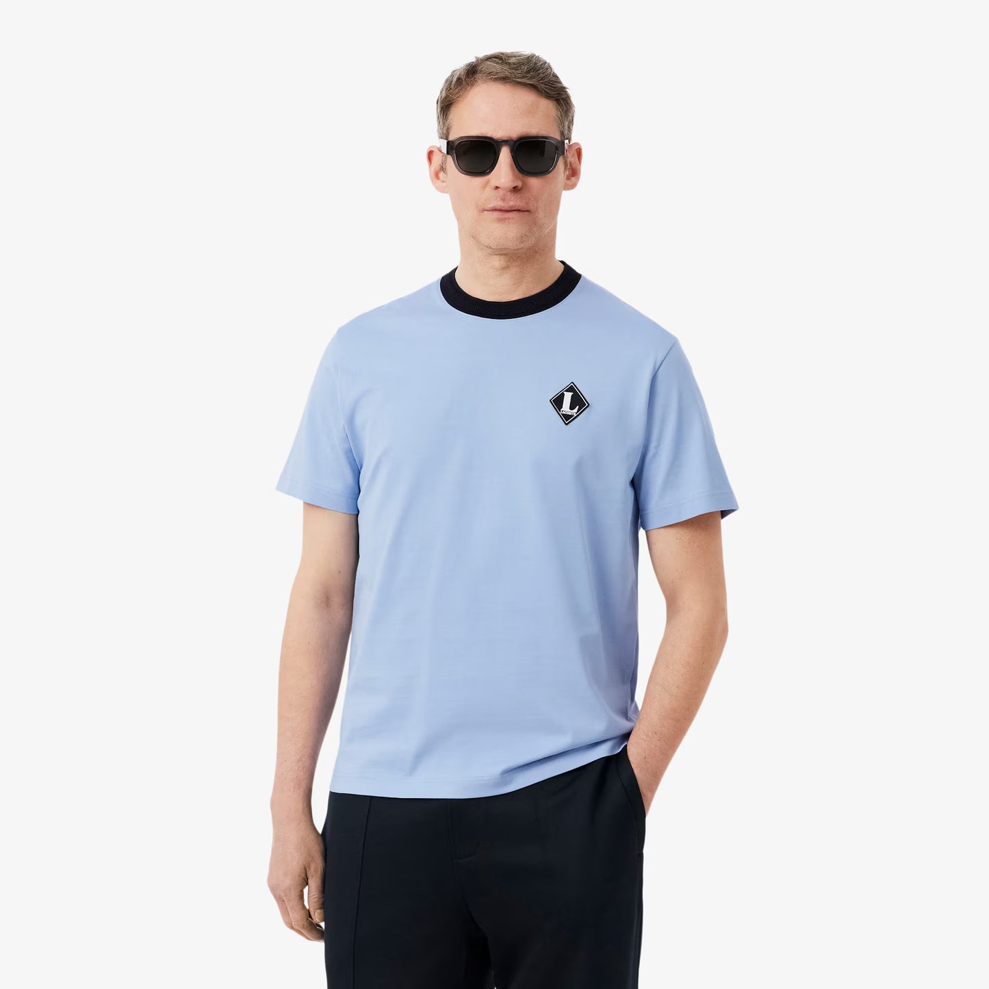 T-Shirt mit Akzenten, hergestellt in Frankreich