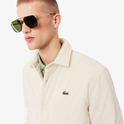 Cord-Overshirt im Oversized-Look