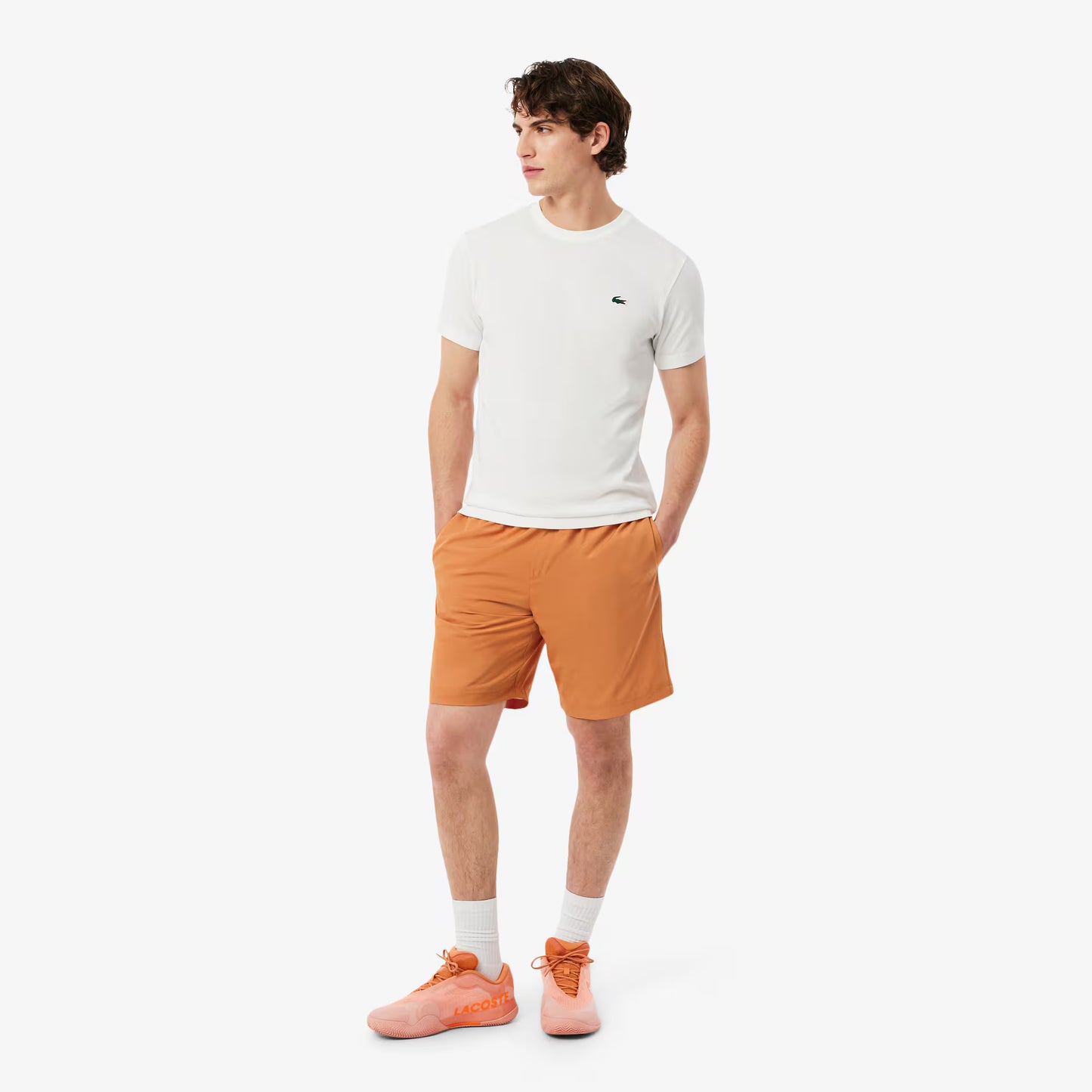 Leichte Sportshorts aus Diamond Taffeta