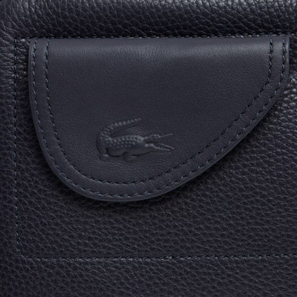 Club Lacoste Henkeltasche aus genarbtem Leder