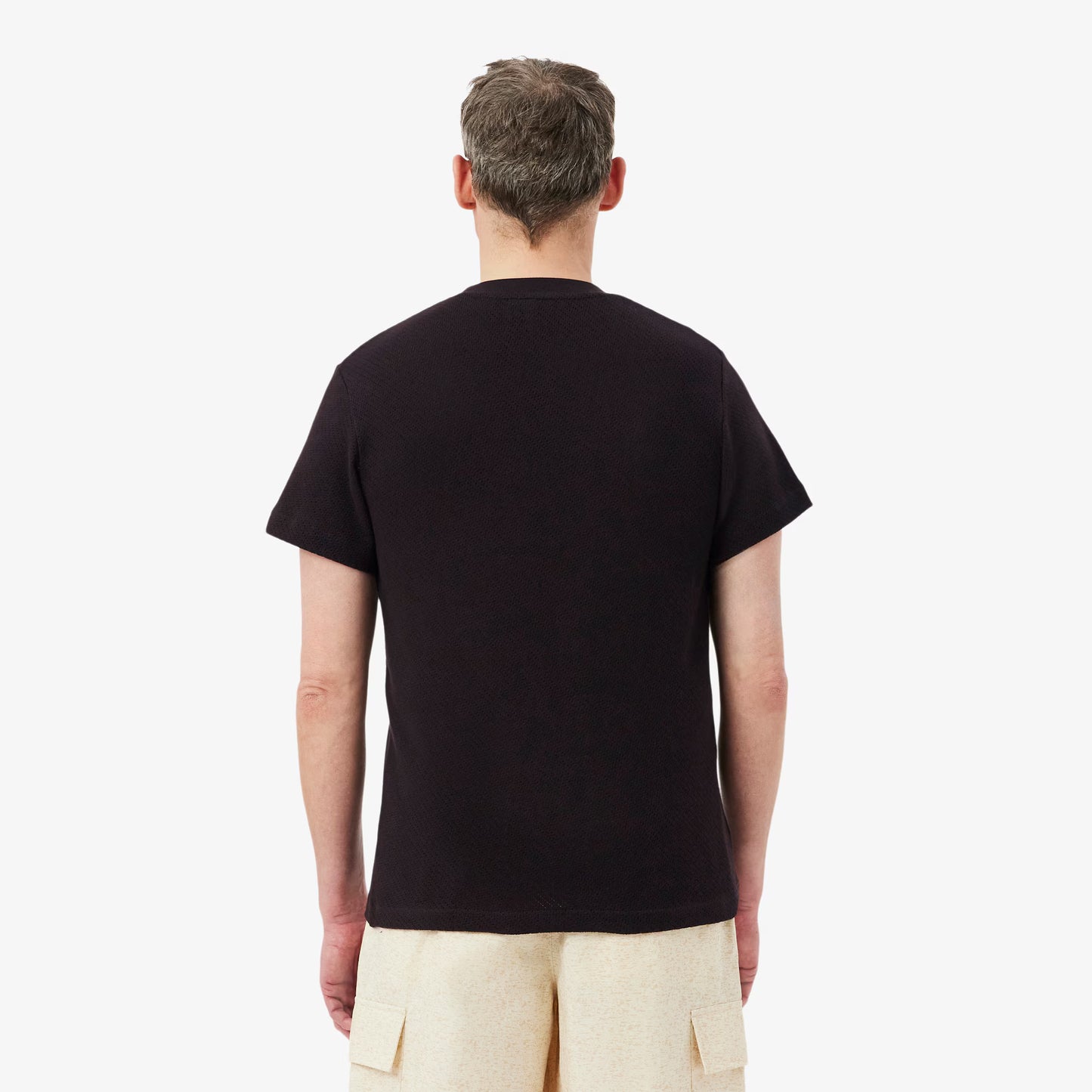 Spitzen-Baumwoll-T-Shirt