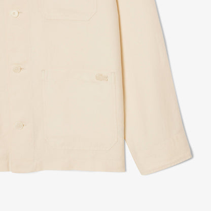 Linen Blend Overshirt