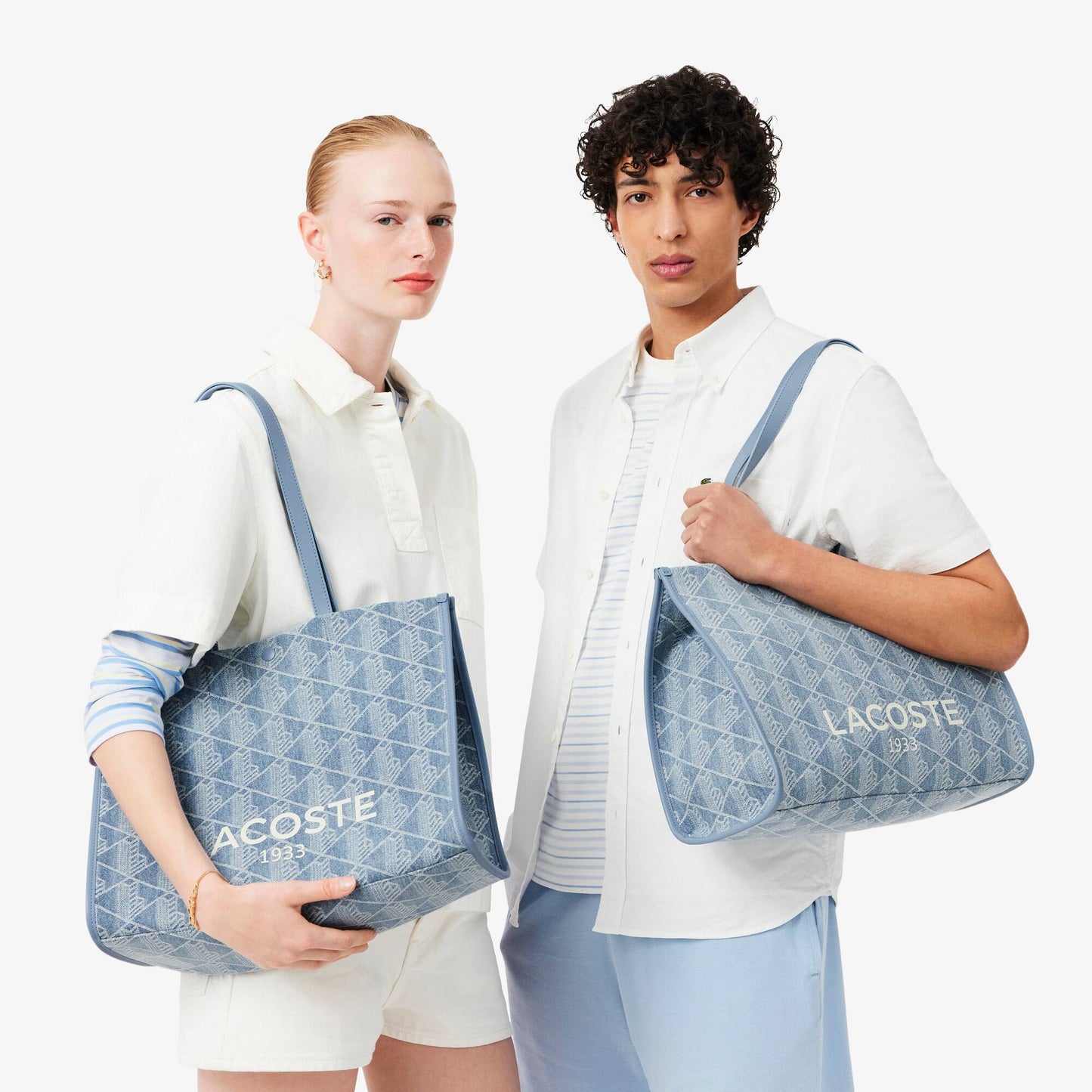 Große Heritage Jacquard-Tragetasche