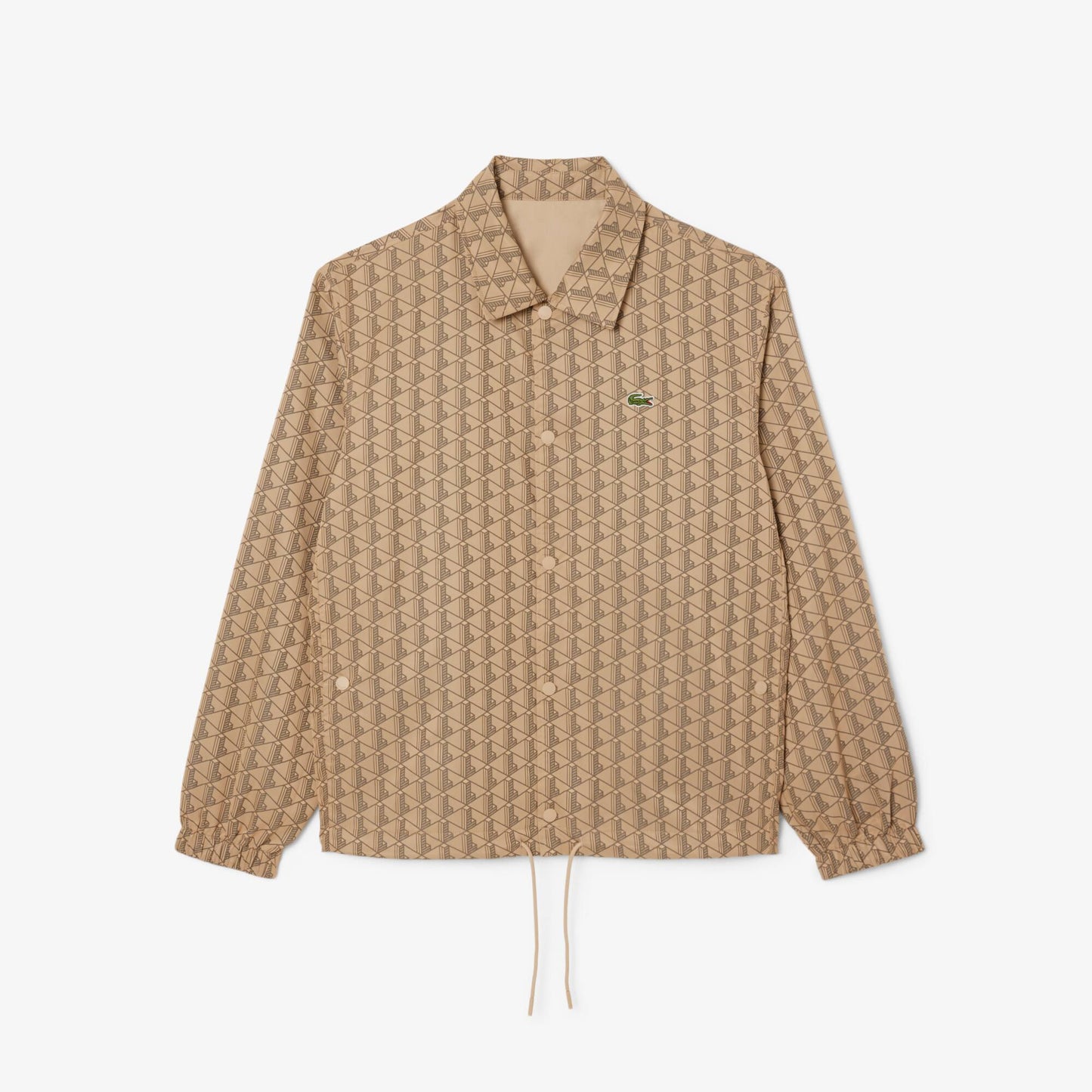 Wendbare Monogramm-Jacke aus zwei Materialien