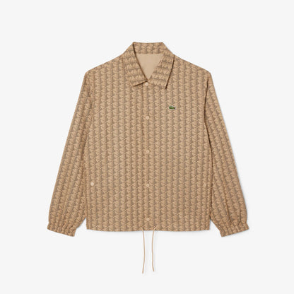 Wendbare Monogramm-Jacke aus zwei Materialien