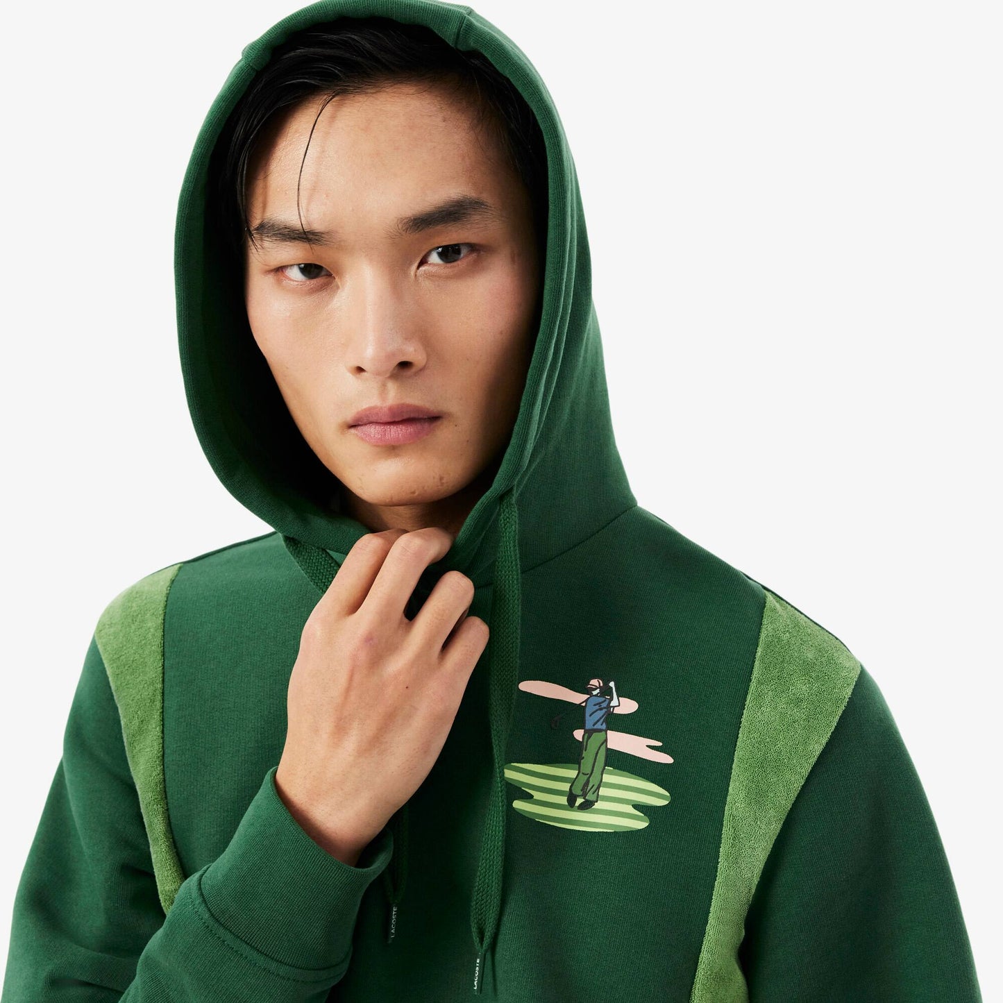 Golf Print Kapuzenpullover
