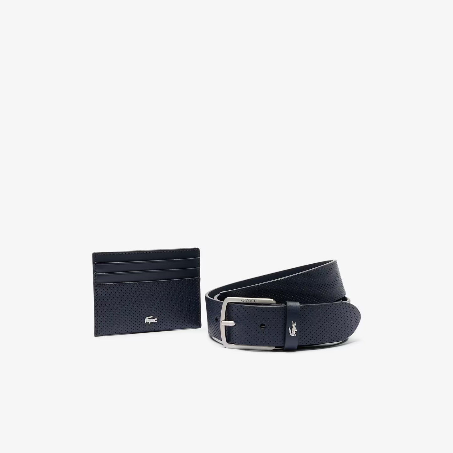 Geschenkset Ledergürtel/Kartenetui