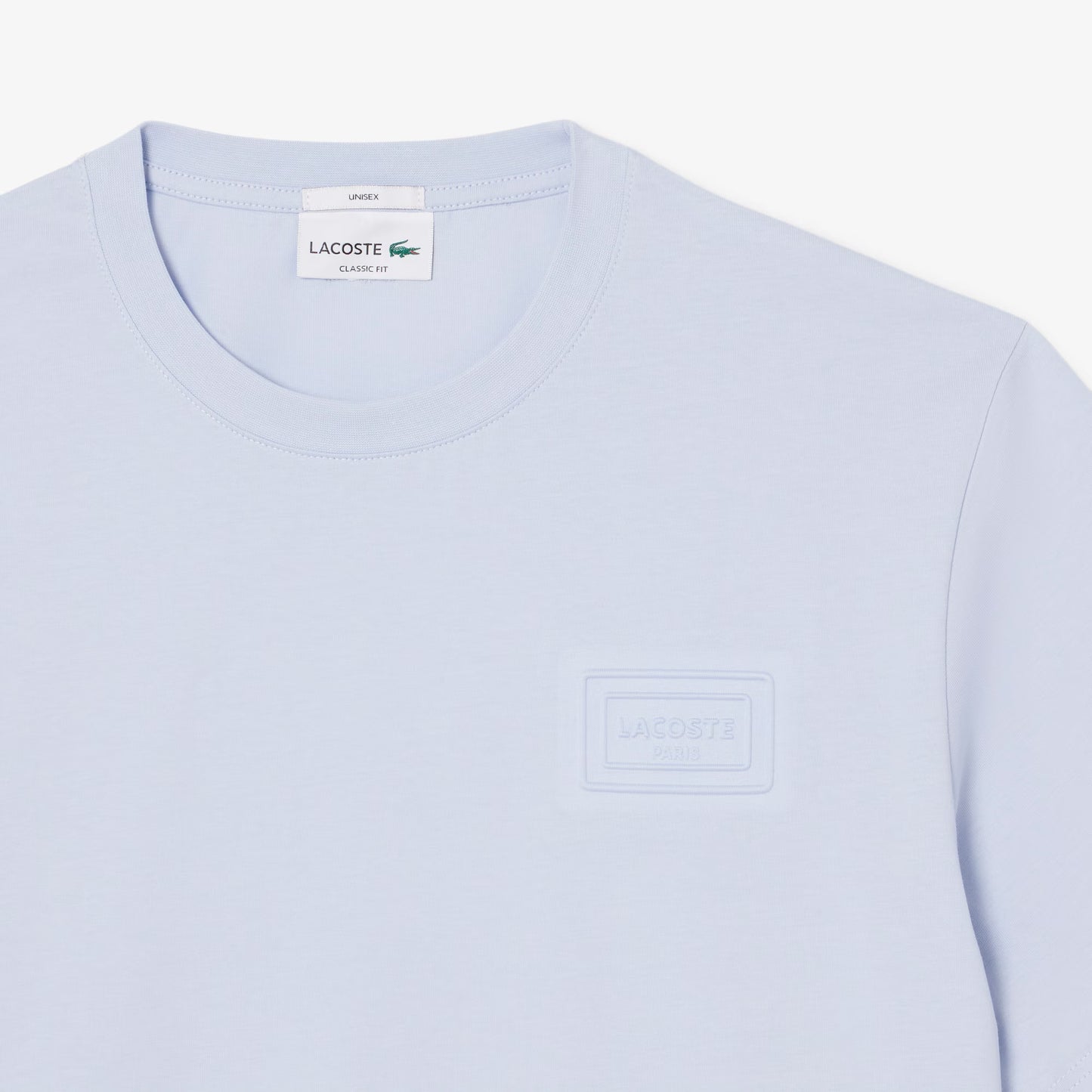 Baumwoll-T-Shirt mit geprägtem Logo