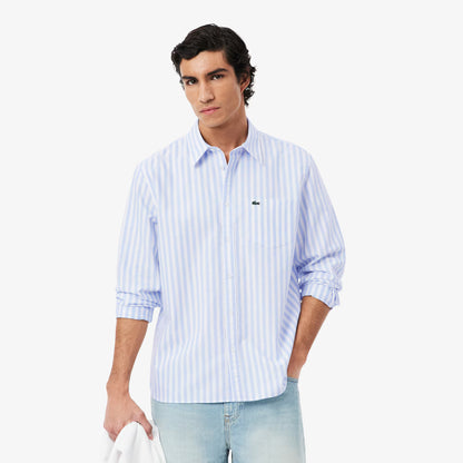 Regular Fit gestreiftes Oxford-Hemd