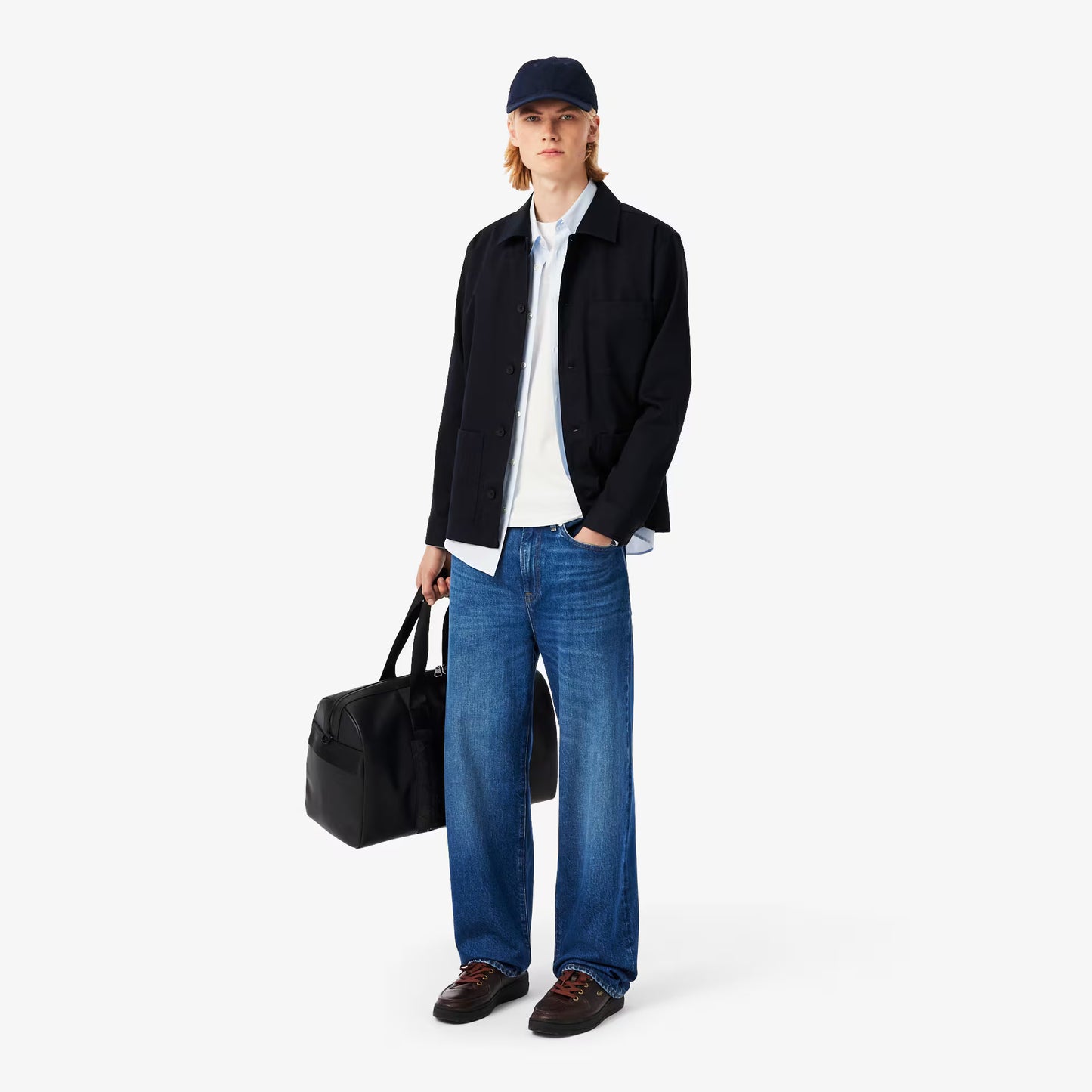 Overshirt-Jacke aus Baumwolle