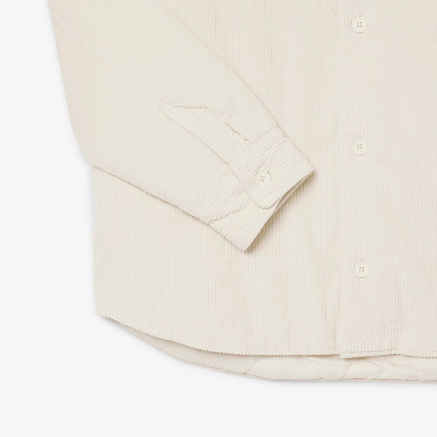 Cord-Overshirt im Oversized-Look