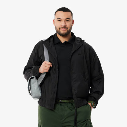 Wasserabweisende verstaubare Nylonjacke