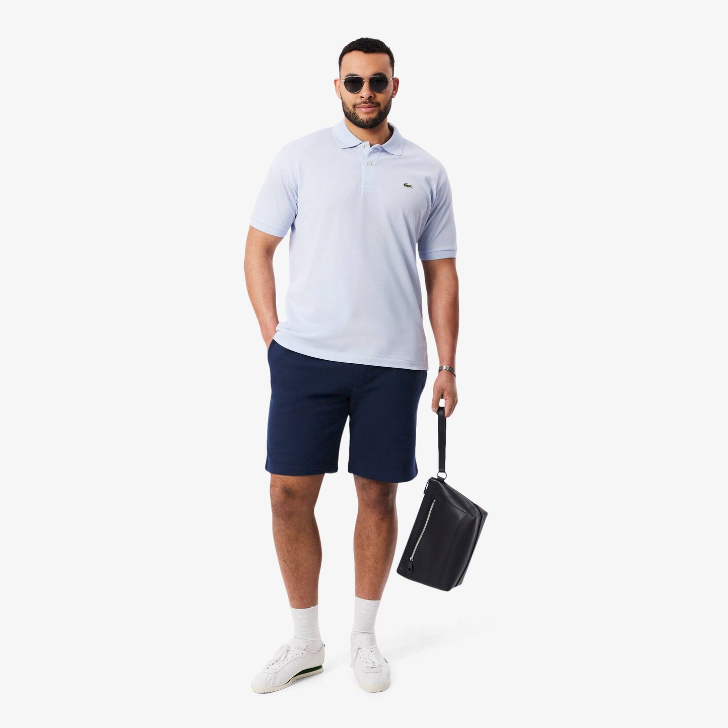 Entspannte Fleece-Shorts