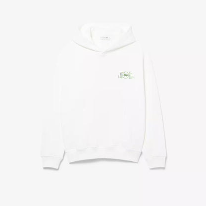 Multi Print Fleece Hoodie