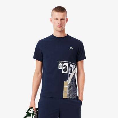 Ultra Dry Tennis-T-Shirt mit Heritage-Print