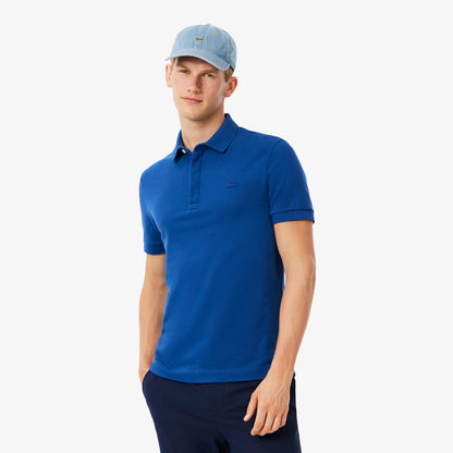 Regular Fit Paris Stretch-Piqué-Polohemd