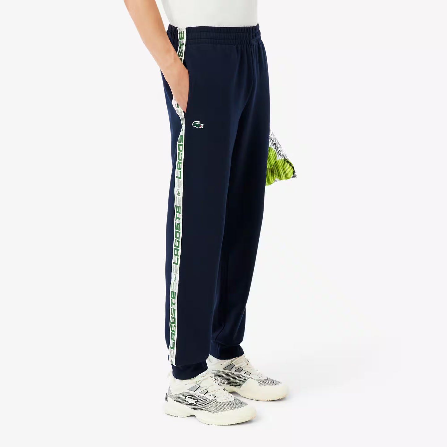 Tennis Logo Streifen Trainingshose