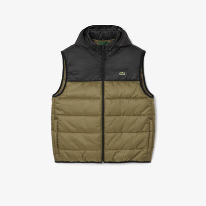 Ärmellose, wasserabweisende Jacke