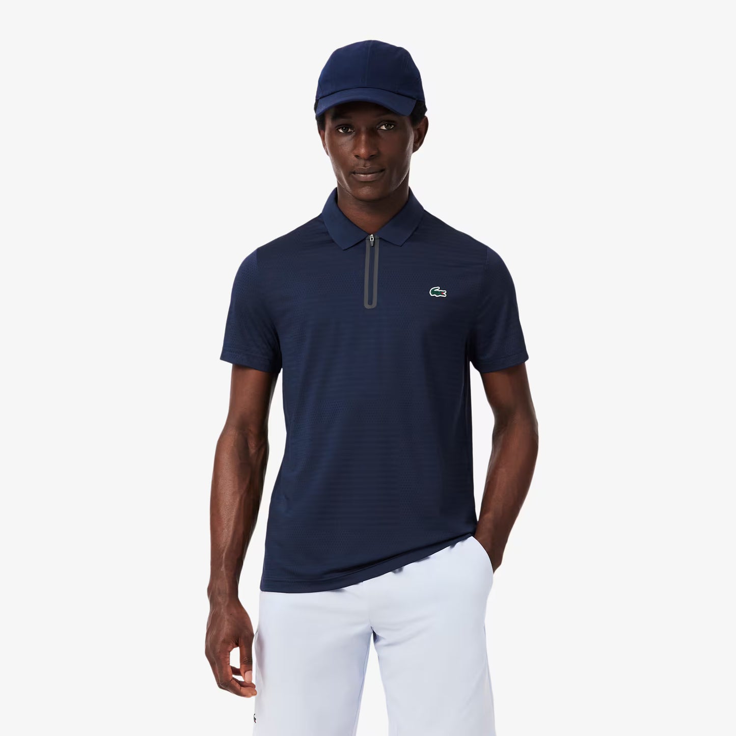 Ultra Dry Stretch Jacquard Tennis-Poloshirt