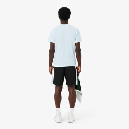 Leichte Tennis-Shorts mit Farbblock-Streifen