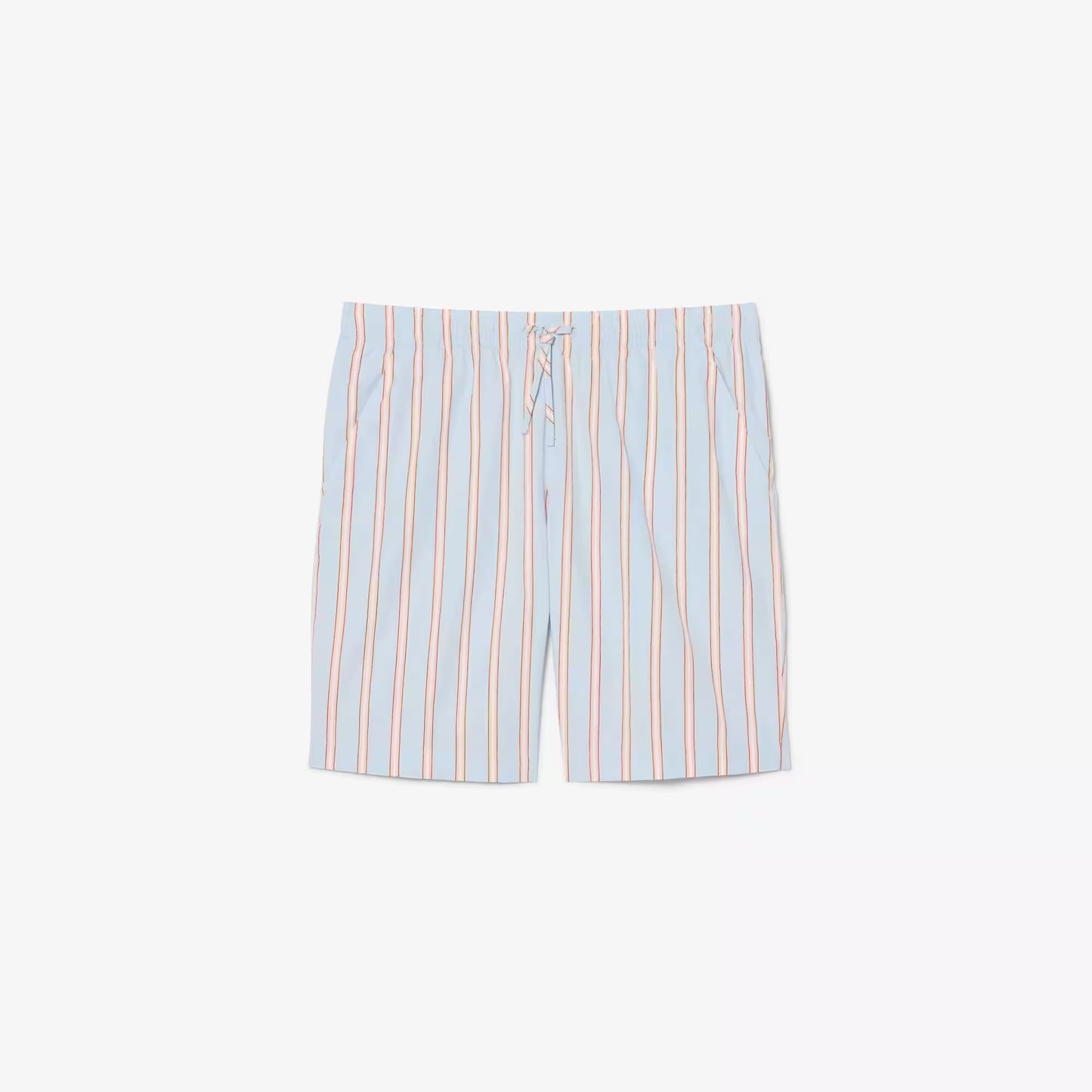 Gestreifte Shorts aus Baumwollpopeline