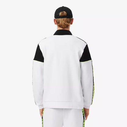 Tennis Zipped Colour-Block Sweatshirt