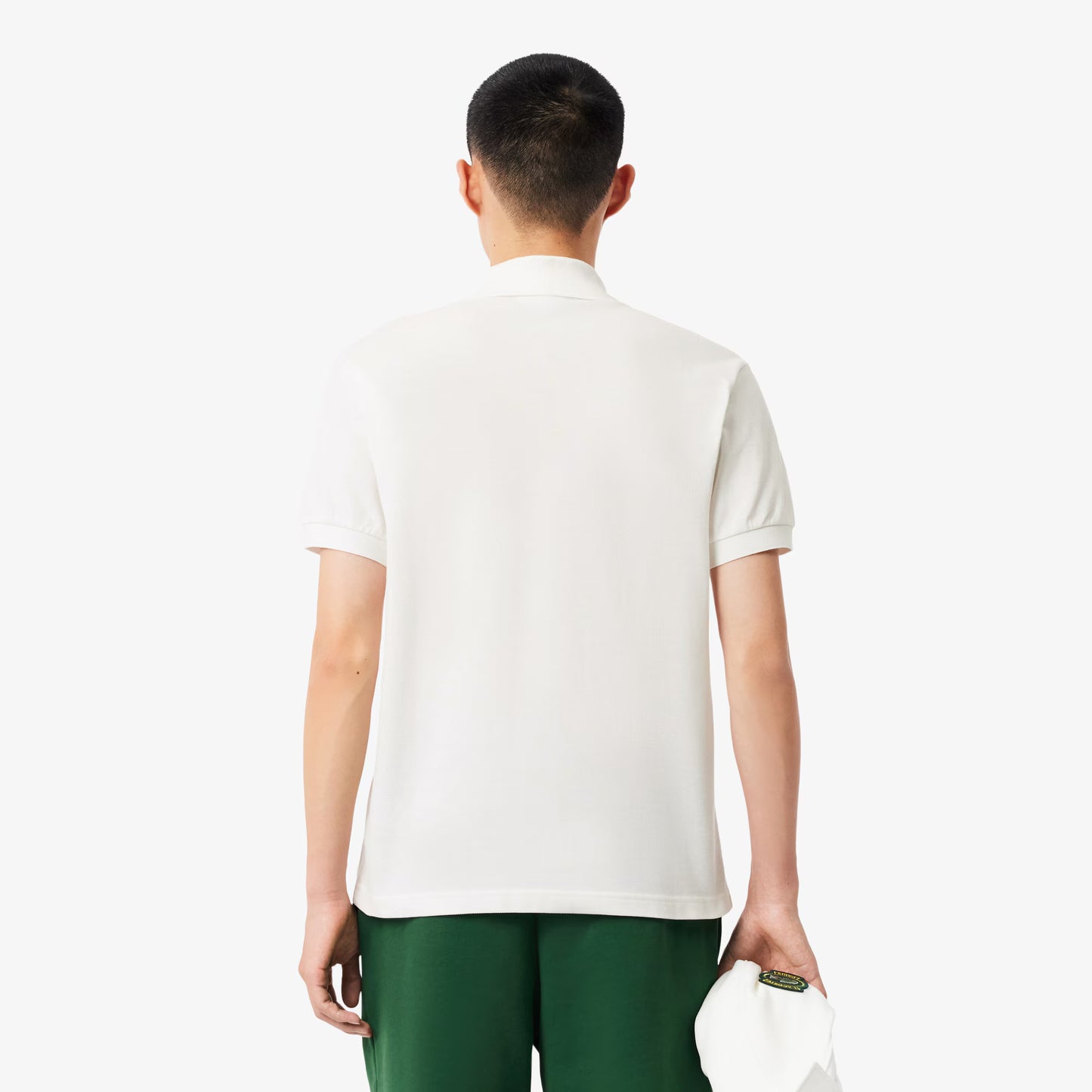 Klassisches Poloshirt mit Abzeichen aus Petit Piqué