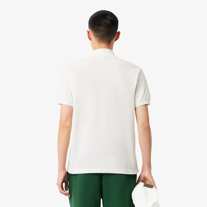 Klassisches Poloshirt mit Abzeichen aus Petit Piqué