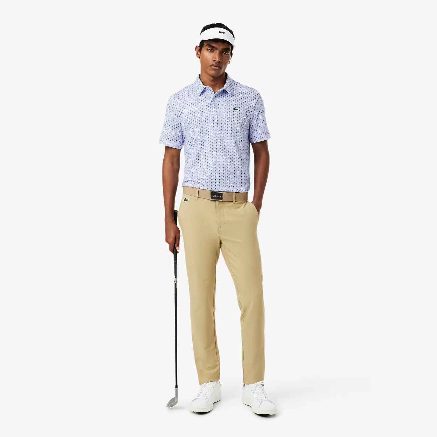 Regular Fit Printed Golf Polo Shirt