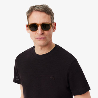 Spitzen-Baumwoll-T-Shirt