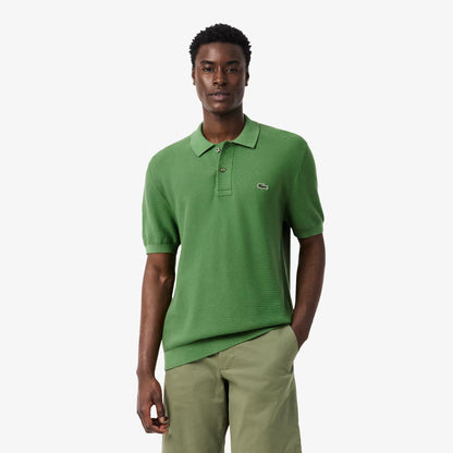Klassisches Strick-Poloshirt
