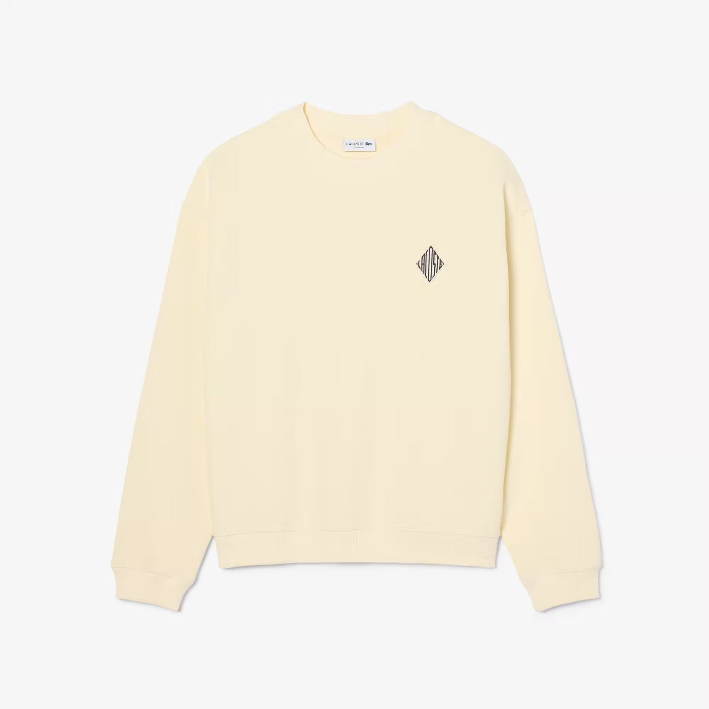 Double Face Pique Badge Sweatshirt