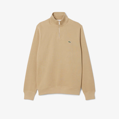 Sweatshirt mit Reißverschluss, Stehkragen und Interlock-Gewebe 2