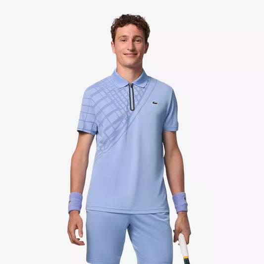 Ultra Dry Printed Slim Fit Tennis Polo Shirt