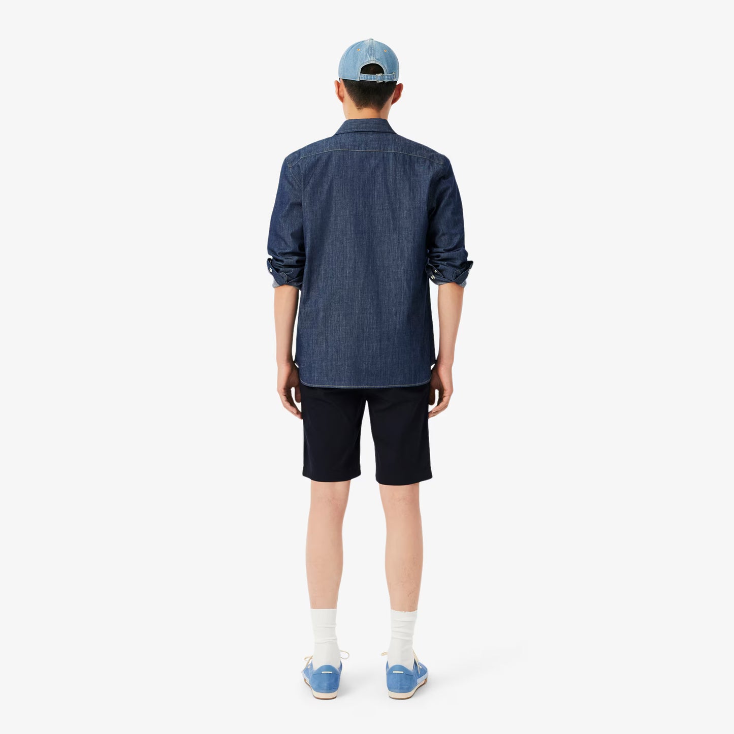 Slim Fit Stretch Cotton Chino Shorts