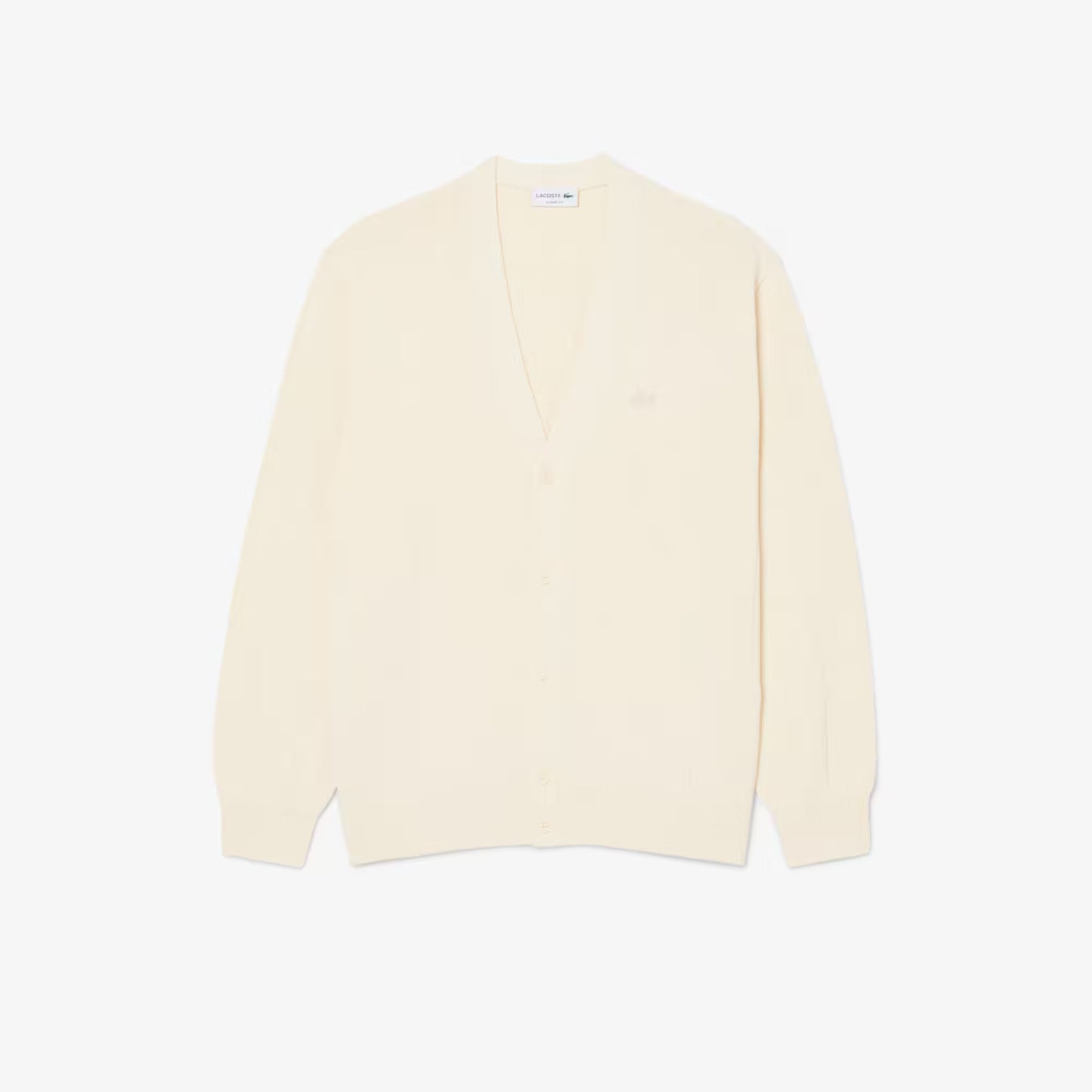 Gerippter Cardigan aus Baumwollmischung
