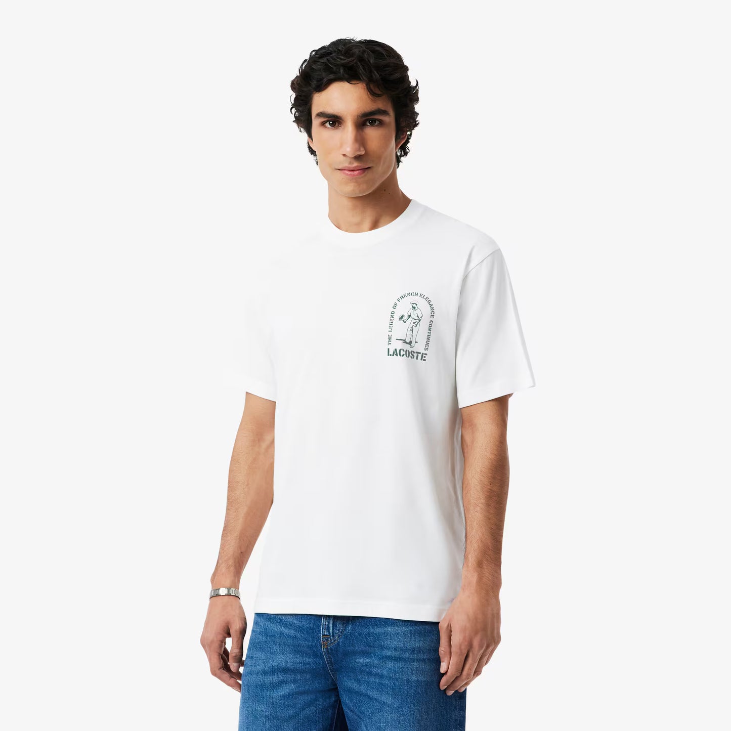 Bedrucktes Baumwoll-T-Shirt 2