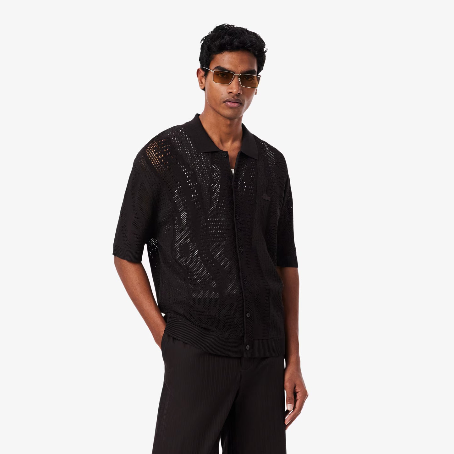 Lacy Knit Crocodile Shirt