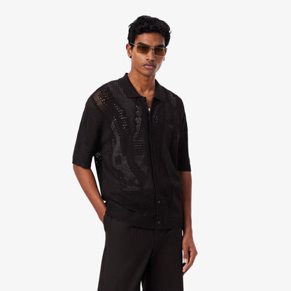 Lacy Knit Crocodile Shirt