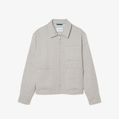 Kurze strukturierte Jacke