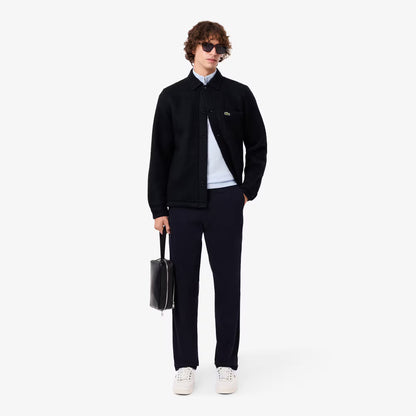 Wool Blend Felt Overshirt