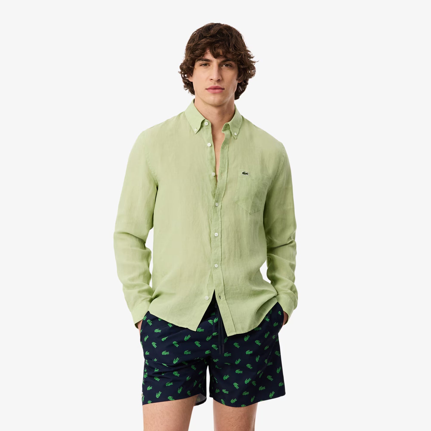 Leinenhemd Regular Fit