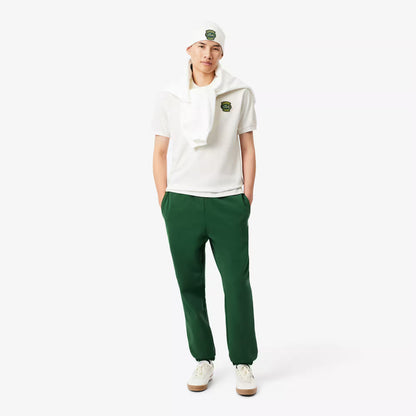 Klassisches Poloshirt mit Abzeichen aus Petit Piqué