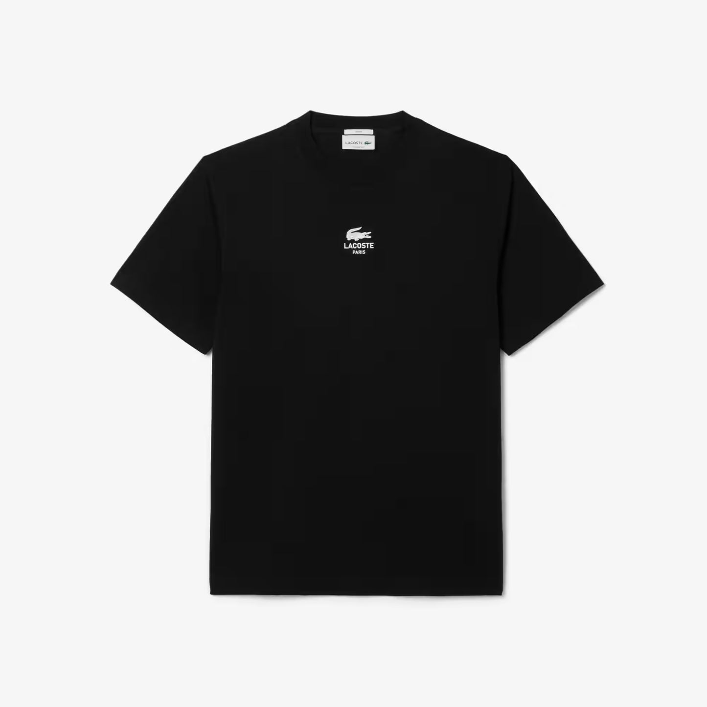 Baumwoll-T-Shirt mit Signature-Print