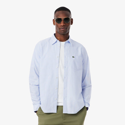 Regular Fit Gestreiftes Oxford-Hemd 2