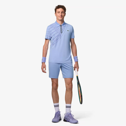 Ultra Dry Slim-Fit-Tennnis-Polo-Shirt mit Print