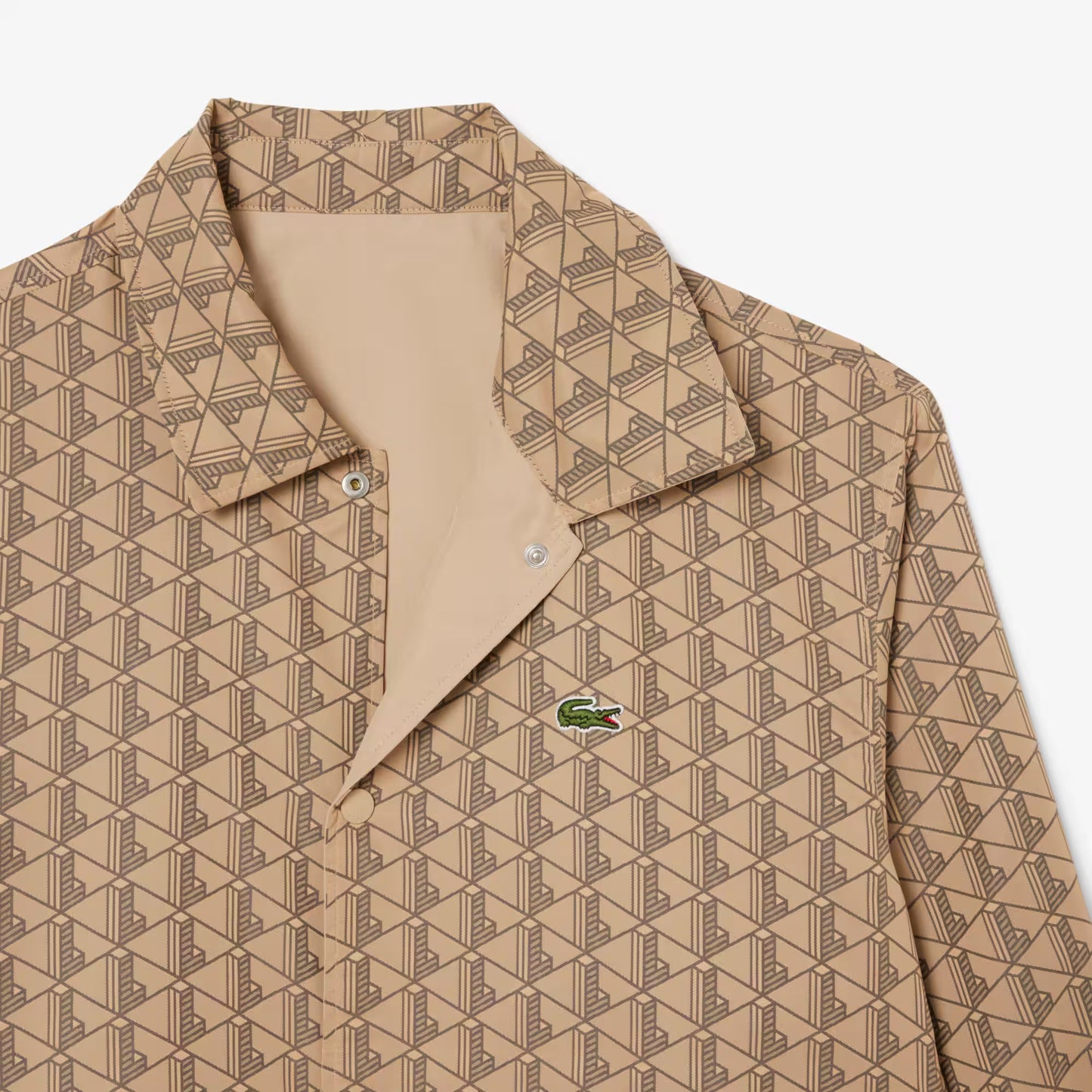 Wendbare Monogramm-Jacke aus zwei Materialien