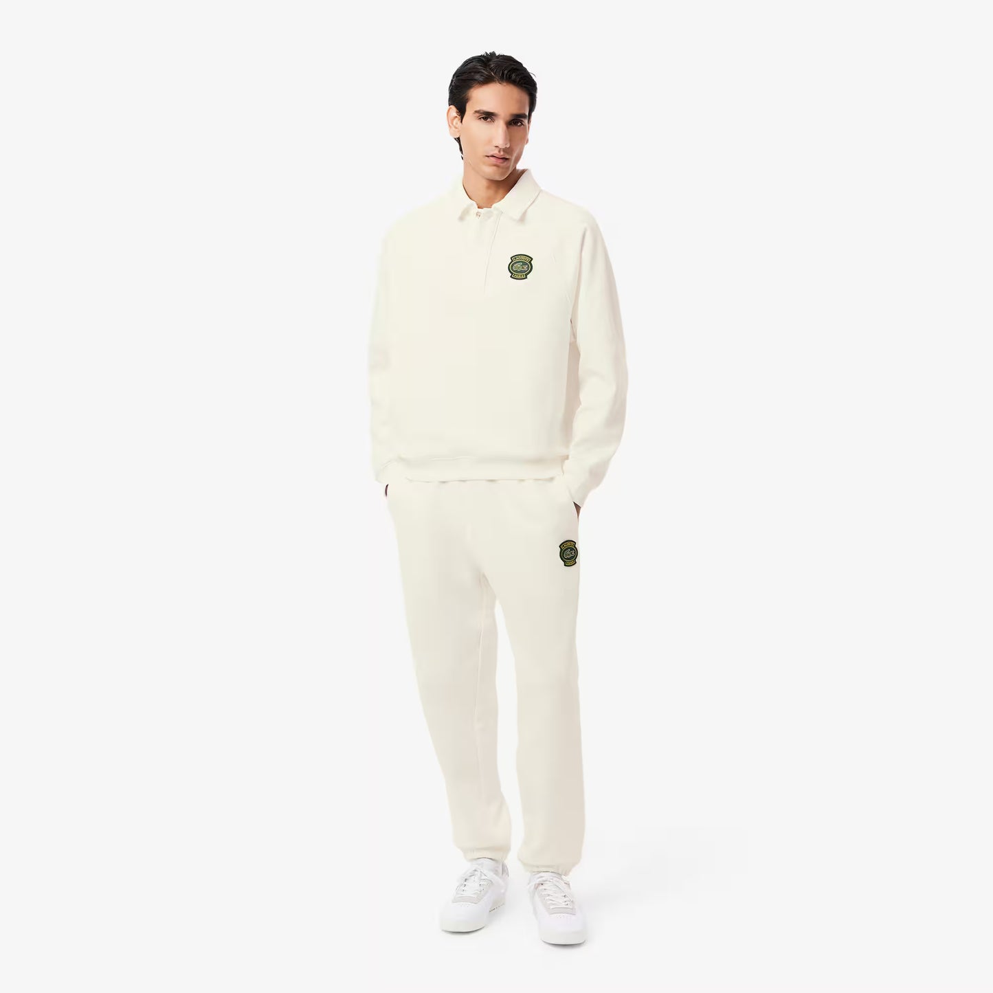 Fleece-Abzeichen-Jogginghose