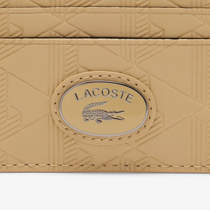 Kartenetui aus Leder mit Monogramm