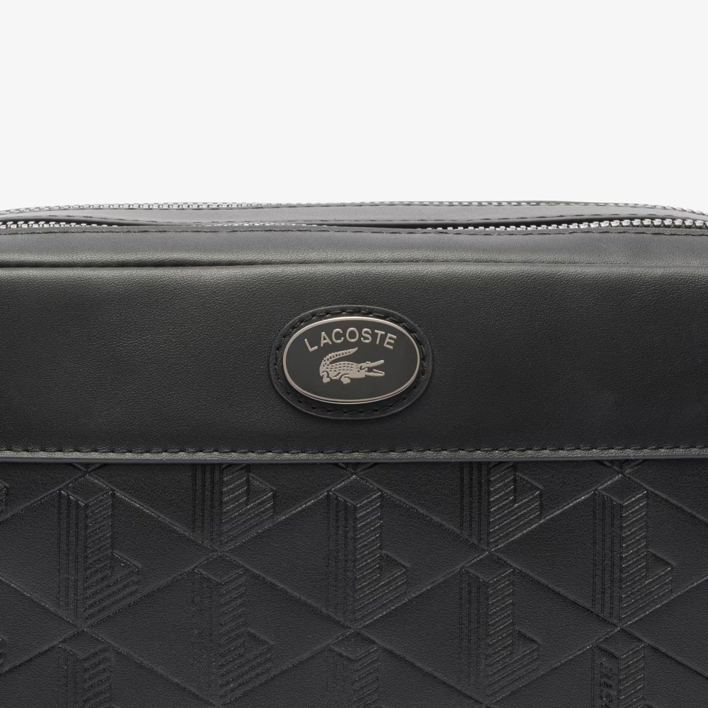 Monogramm-Lederclutch